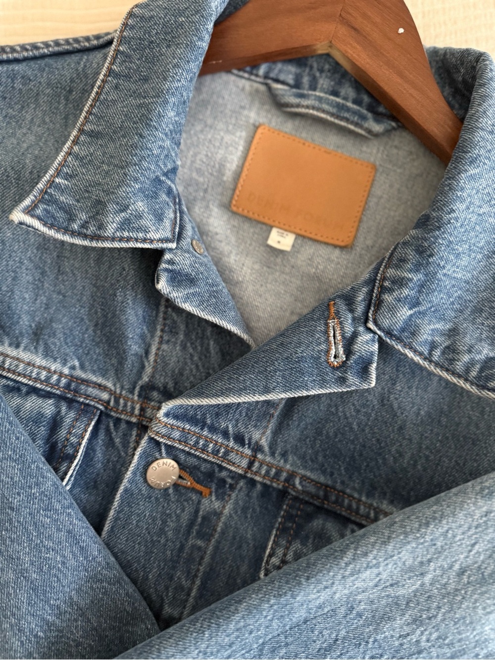 Denim Forum Vintage Denim Jacket - Picture 5 of 8